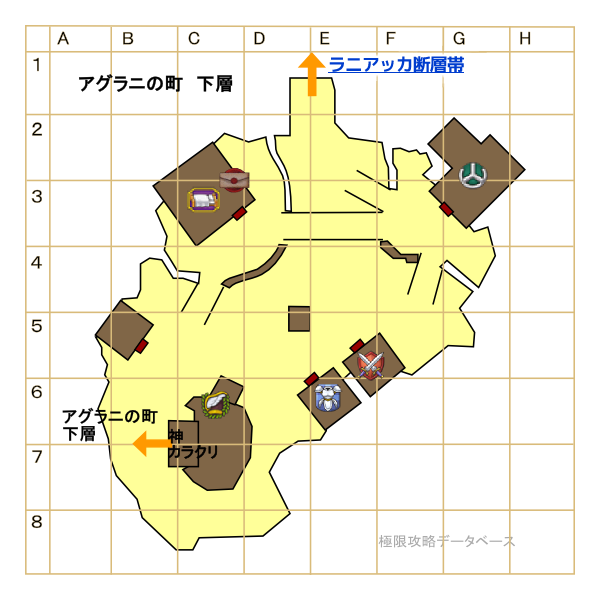アグラニの町マップ1
