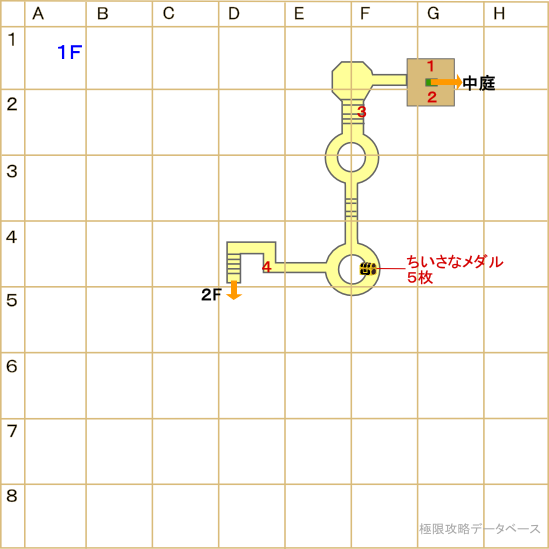 ダラリア砂岩遺跡マップ2
