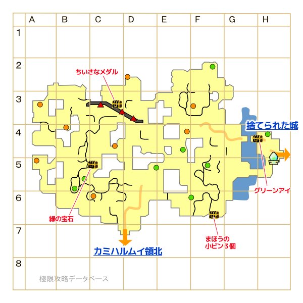 夢幻の森キラキラマップ