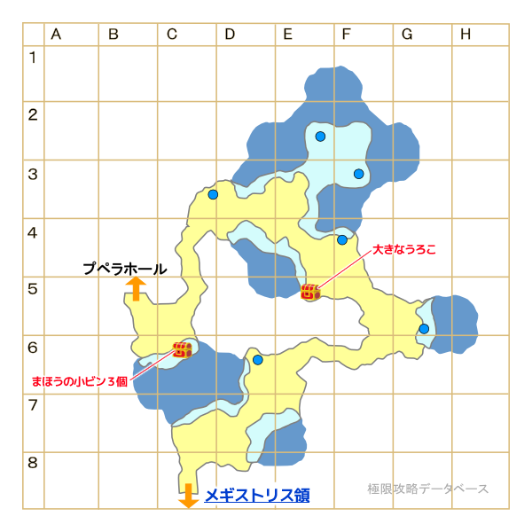プペラトンネルキラキラマップ
