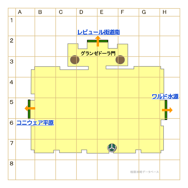 三門の関所マップ