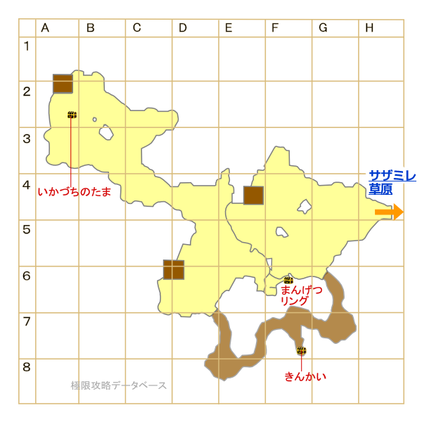 ポルネア山マップ