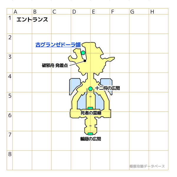 不死の魔王城マップ1