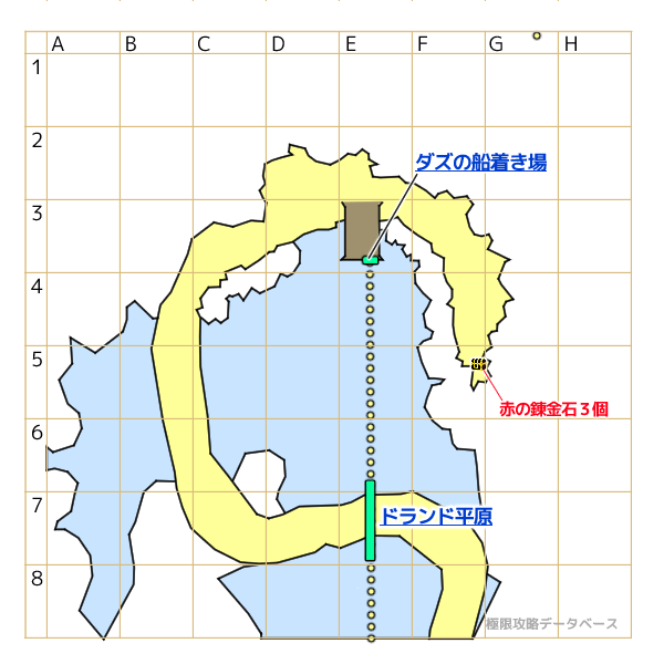 オルの船着き場キラキラマップ