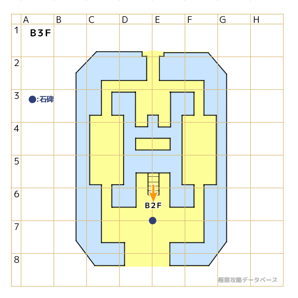 朽ちた霊廟キラキラマップ
