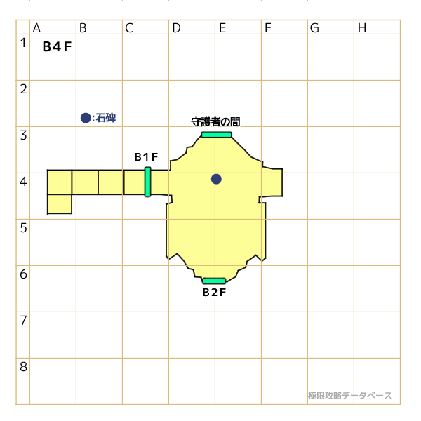 朽ちた霊廟キラキラマップ