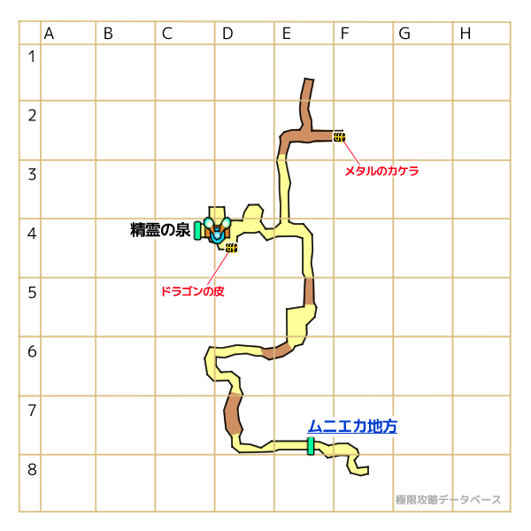 結晶の森キラキラマップ