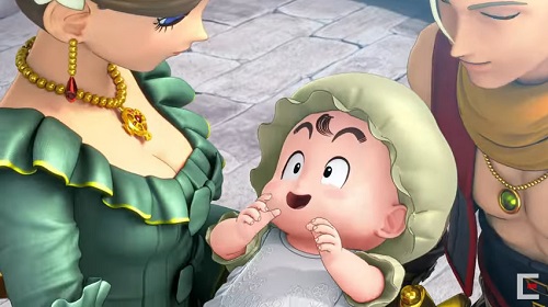 ドラクエ10バージョン4のマローネと子供