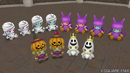 ハロウィンイベント2018の新作ぬいぐるみ