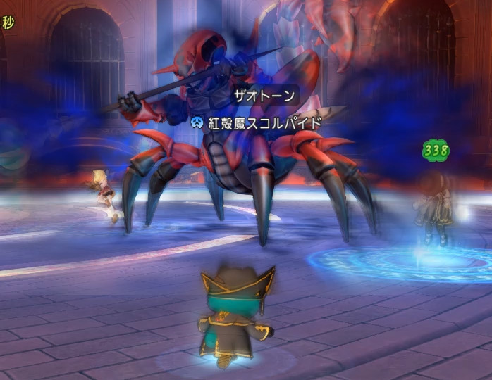 紅殻魔スコルパイドのザオトーン